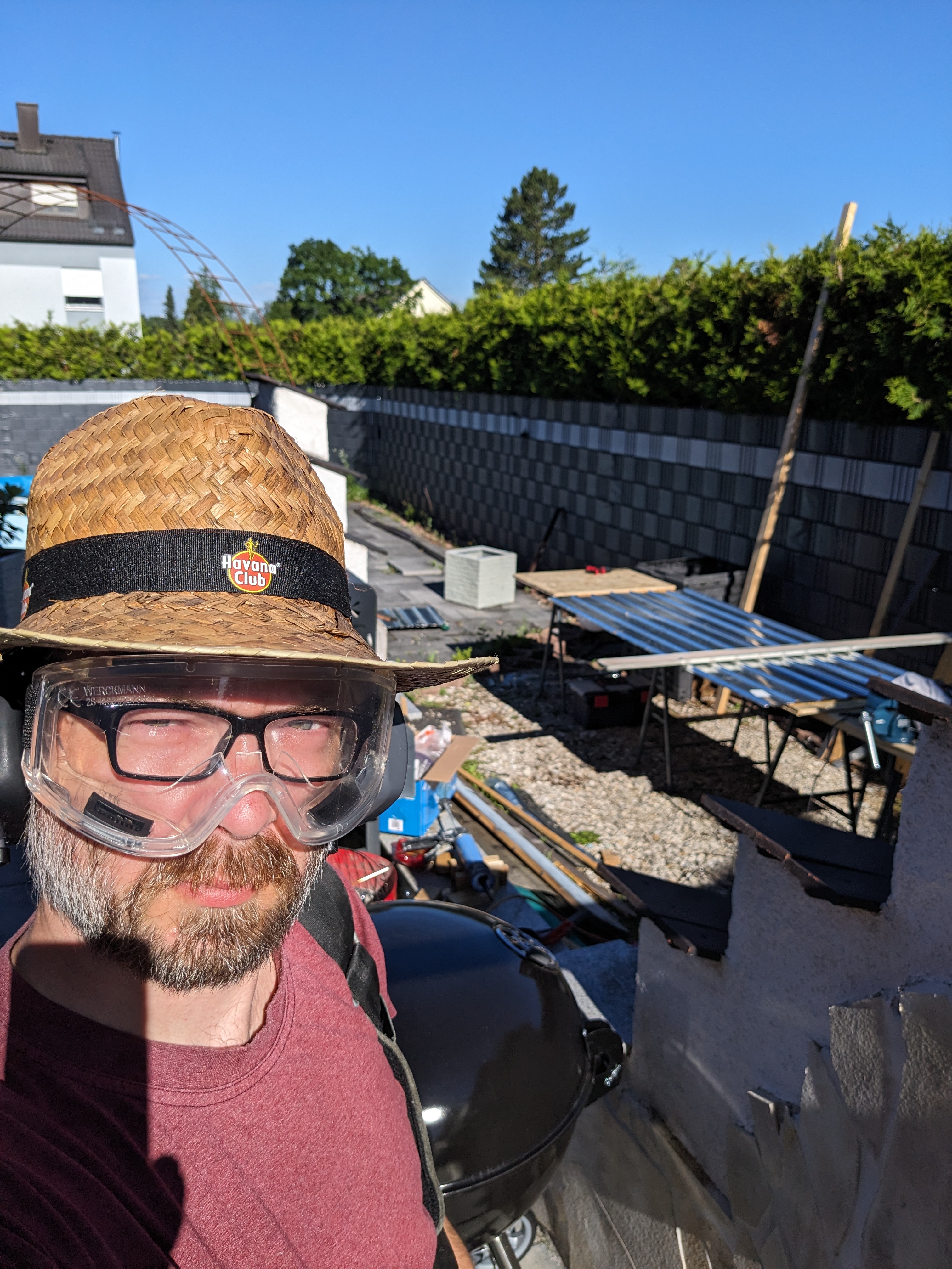 Renovieren Garten Hütte 